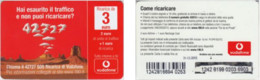 Recharge GSM - Italie - Vodafone - 42727 - S.O.S. Ricarica, Exp. 31-12-2010 - Other & Unclassified