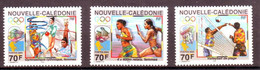 Nouvelle Caledonie - 929-931 - Neufs Ss Charnière - Sports Gymnastique, Volley, Athlétisme 4x100m - Unused Stamps