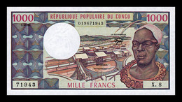 Congo Rep. 1000 Francs 1982 Pick 3e SC UNC - Repubblica Del Congo (Congo-Brazzaville)