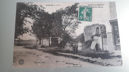 78 Ablis Ruines De La Madeleine Route De Chartres - Ablis