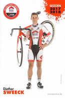 CYCLISME: CYCLISTE : DIETHER SWEECK - Cyclisme