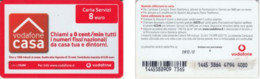 Recharge GSM - Italie - Vodafone - Vodafone Casa, Exp. 2012.12 - Andere & Zonder Classificatie