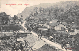 CPA ASIE CEYLON KADUGANNAWA PASS CEYLON - Sri Lanka (Ceylon)
