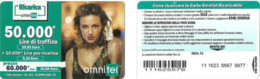 Recharge GSM - Italie - Omnitel - Femme, Exp. 2004.12 - Altri & Non Classificati