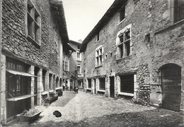 CPSM Cité Médiévale De Pérouges Rue Des Princes - Pérouges