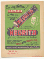 PR 248 /  PROTEGE CAHIER  -   NEGRITA LA PATE POUR FOURNEAUX NOIRS   (24,00 Cm X 18,00 Cm) - Protège-cahiers