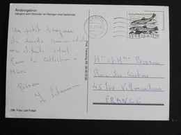 LETTRE SUEDE SWEDEN SVERIGE AVEC YT 1635 LOCHE FRANCHE POISSON FISH - ÄLSBORGSBRON GÖTEBORG - Lettres & Documents