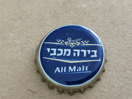 Israel-capsules-MACBI-ALL MALT-(a)-beer-(305)-(Change In Traffic Jam From The Inside-)-used Capsules - Bier