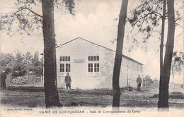 CPA Camp De Coetquidan - Salle De Correspondance Du Camp - Guer Coetquidan