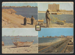 United Arab Emirates Abu Dhabi Seaside 4 Scene Picture Postcard UAE - Dubai