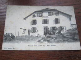 Cpa Carte Postale Ancienne Niesen Kulm Hotel Niesen - BE Berne