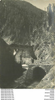 Photo Cpa Suisse. Brombenzer Viadukt. Linie Davos Filisur Der Rhät Bahn Avec Train 1923 - GR Grisons