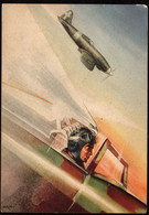 1943 Arma Aeronautica Illustratore D'Ercoli , Cartolina Viaggiata - Adolf 'Jodolfi'