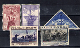 España  Nº 535Ma/43Ma. Año 1930 - Unused Stamps