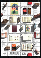 Nederland NVPH 3452-61 V3452-61 Vel Jaar Van Het Boek 2016 Postfris MNH Netherlands - Unused Stamps