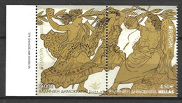 GREECE 2022 4th Issue, EUROPA'2022, Stories And Myths, Complete Set, Horizontally Perforated, MNH LUX - Nuevos