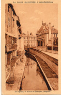 MONTBRISON - Les Quais, La Caisse D'Epargne, L'hôpital - Montbrison