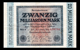 # # # Banknote Germany (DT. Reich) 20 Mrd. Mark 1923 # # # - 10 Mrd. Mark