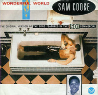 * 7" *  SAM COOKE - WONDERFUL WORLD (Holland 1962) - Soul - R&B