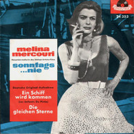 * 7" *  MELINA MERCOURI - EIN SCHIFF WIRD KOMMEN (Germany 1960. Near Mint!!!) - Otros - Canción Alemana