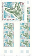 Comores N°49** En Feuille De 10 Coin Daté, Cote 160€. - Unused Stamps