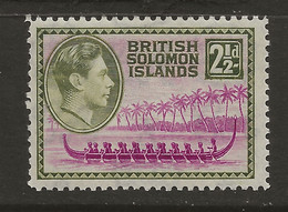 British Solomon Islands, 1939, SG  64, Mint Hinged - Salomonen (...-1978)