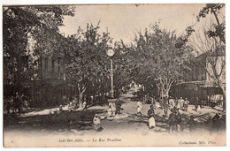 CPA - Algérie - Sidi-Bel-Abbès - Rue Prudhon - Sidi-bel-Abbes