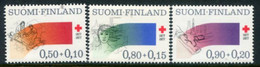 FINLAND 1977 Red Cross Centenary MNH / **   Michel 799-801 - Ungebraucht