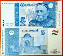 Tajikistan 5 Soomi 1999  Unc - Tadjikistan