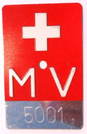 Velonummer Militär Radfahrer MV-5001 - Plaques D'immatriculation