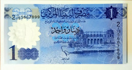 Libya 1 Dinar Plastic Unc - Libië