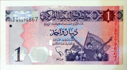 Libya 1 Dinar  Unc - Libië