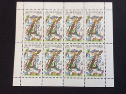 Europa 2022 Pofis 765 **  Le Feuillet De 8 Timbres Contes Et Légendes Lomidrevo - Unused Stamps