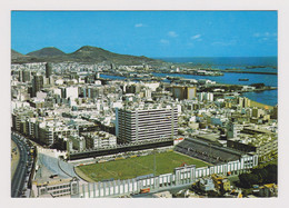Delcampe - Island Gran Canaria Gran Canaria Estadio Insular Stadium Soccer Footbal View Vintage Photo Postcard RPPc CPA (62092) - Estadios