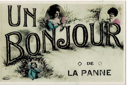 Un Bonjour De La Panne Circulée En 1912 - De Panne