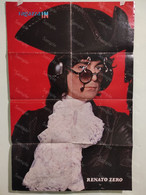 Italy Italia Italian Poster Eccentric And Provocative Italian Singer RENATO ZERO.  73x47 Cm. - Posters