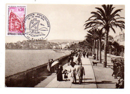 Cachet Commémoratif--1974--CANNES - 06  --Exposition Philatélique...sur Cpm Cannes Du Temps Passé..............à Saisir - Cachets Commémoratifs