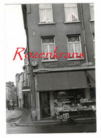 Unieke Oude Foto Antwerpen Stadsklok Falconplein Kommekensstraat Winkel Reclame Koffie Douwe Egberts Schipperskwartier - Antwerpen