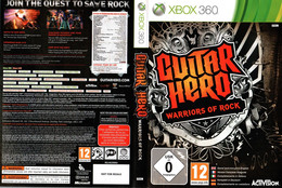 X Box 360 - Guitar Hero: Warriors Of Rock - Xbox 360