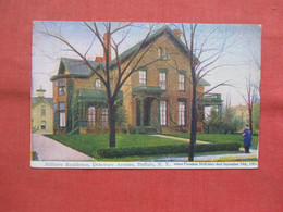 Milburn Residence.  Buffalo NY  Where President McKinley Died  Buffalo New York > Buffalo   Ref 5665 - Buffalo