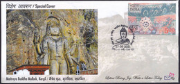 India 2021 Special Cover, Maitreya Buddha Mulbek, Kargil  (**) Inde Indien - Covers & Documents