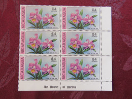 Nicaragua 1979 Mint (MNH) Stamps - 6 X Orchid Flowers - Nicaragua