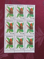 Nicaragua 1991 Mint (MNH) Stamps - 9x Butterflies Metamorpha Epaphus - Nicaragua