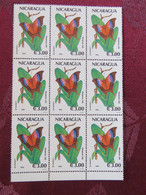 Nicaragua 1991 Mint (MNH) Stamps - 9x Butterflies Marpesia Iole - Nicaragua