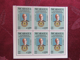 Nicaragua 1995 Mint (MNH) Stamps - 6x Rotary - Paul Harris - Nicaragua