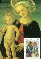 " OEUVRE DE BOTTICELLI " Sur Carte Maximum De 2000 En Parfait état. N° YT 3301. CM - Madones