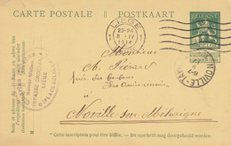 Liège 1914 Noville-sur-Mehaigne Charles Halleux Auteur Wallon - Postkaarten [1909-34]