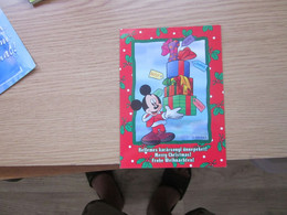 Disney Merry Christmas Mickey Mouse Cartoon - Autres & Non Classés