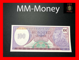 SURINAME  100 Gulden 1.11.1985   P. 128   UNC - Surinam
