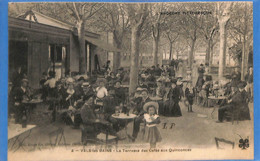 07 -  Ardèche - Vals Les Bains  - La Terrasse Des Cafe Aux Quinconces (N7679) - Vals Les Bains